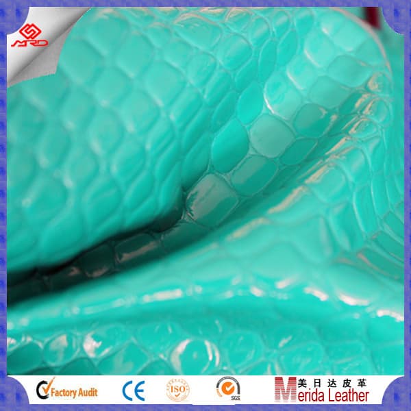 C254 Easy to care stone pattern pvc coated polyester bag fabric